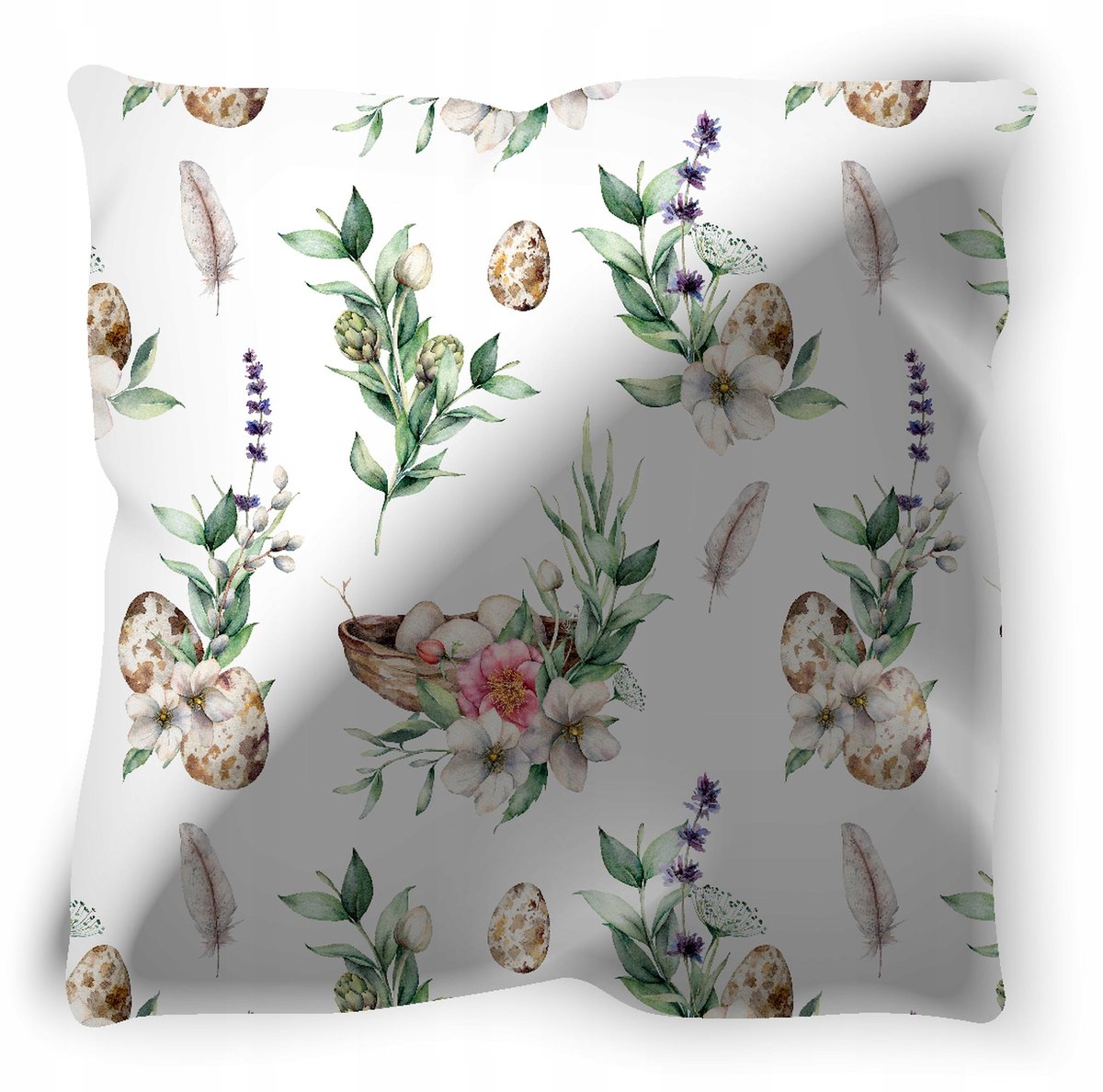 Decoratieve Kussenhoes Paasnest 40x40 cm