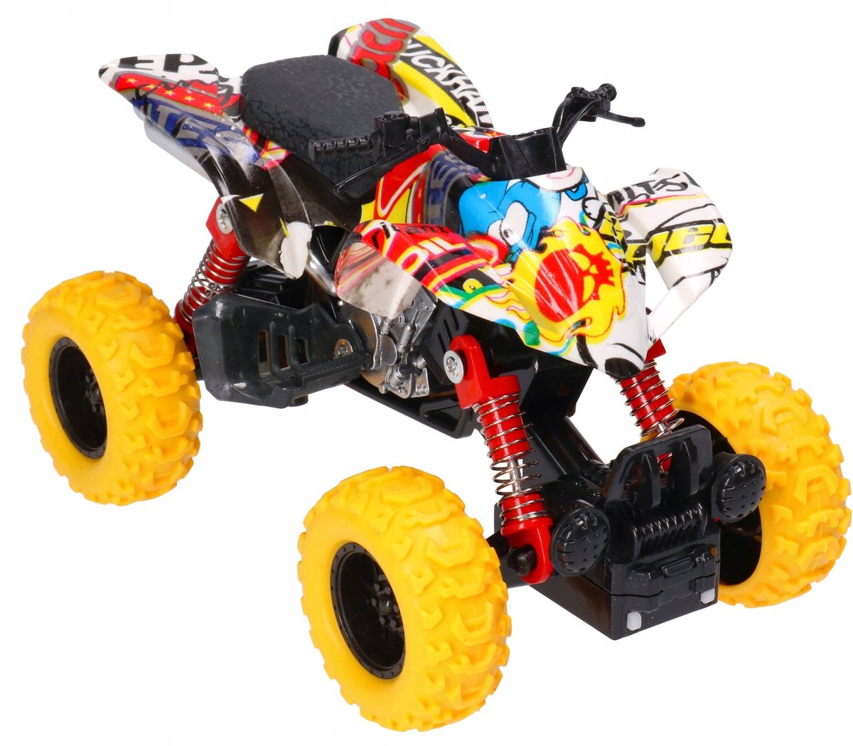Off-road Quad op Veertjes - Speelgoedauto voor Avonturiers