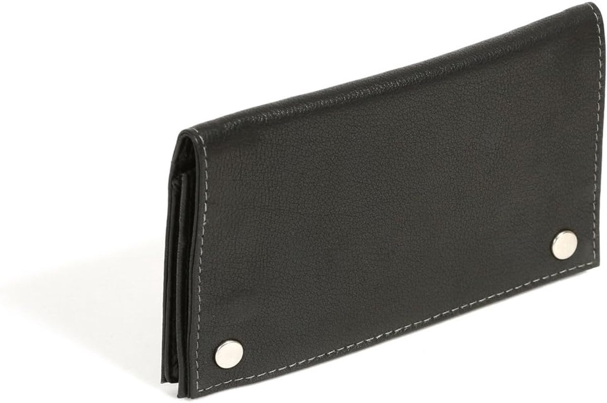 LEAS Classic tobacco joke, genuine leather, black Special Edition'', black, 16.5 x 9 cm, classic tobacco joke, black. - ShopVlot