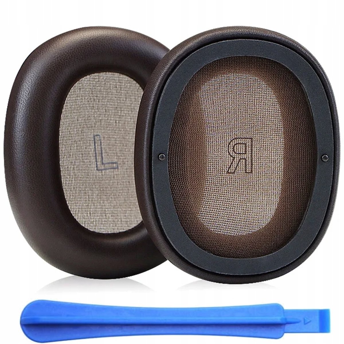Bruine Leren Oorkussens voor Bang & Olufsen H95 - Comfort & Duurzaamheid