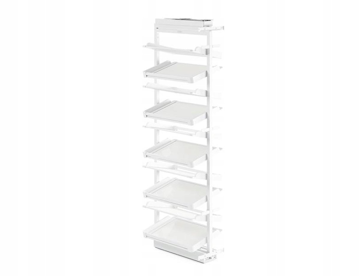 Uitschuifbare Schoenenkast Organizer - Wit