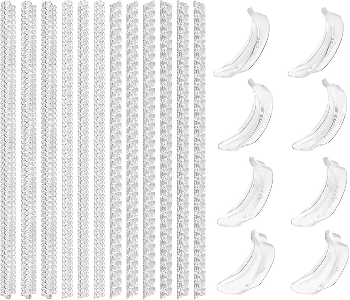 12/20 Silicone Invisible Clear Rings Size Adjuster Twist Reducer Jewelry Silicone Pillows For Adjustable Size Comfort - ShopVlot