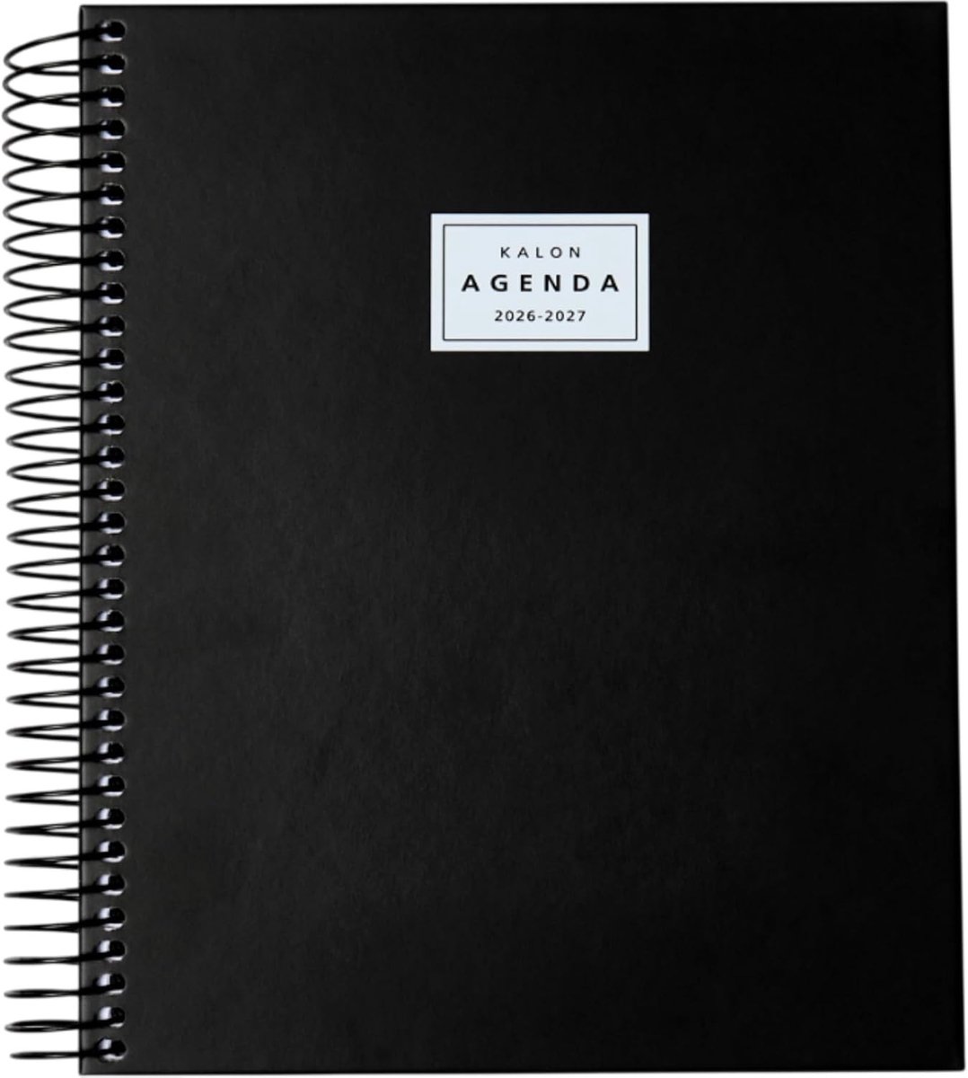 Schoolagenda 2026 2027 - Luna - A5 (15x21 cm) - Hardcover met Spiraal Sluiting - Meertalige Academische Planner