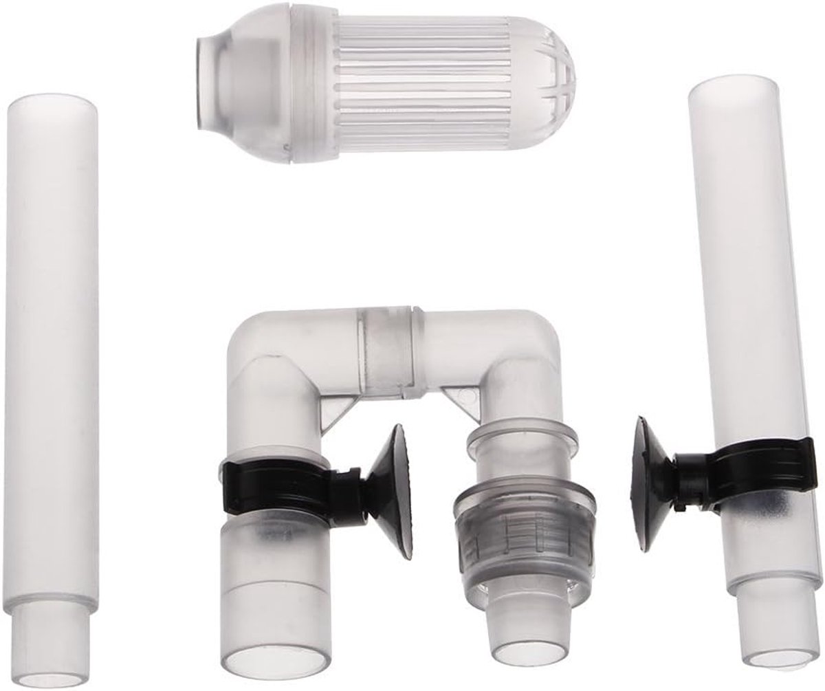 De Delen van de busfilter voor de Inlaatinstroom van het Vissenaquarium Externe Set Geschikt voor Met 12mm Buis - ShopVlot