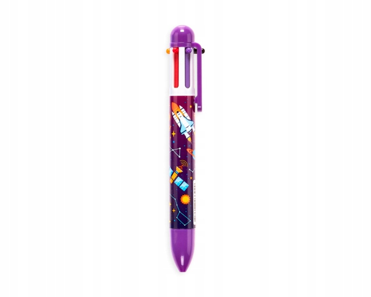 Ooly 6-in-1 balpen Astronaut Space Paars