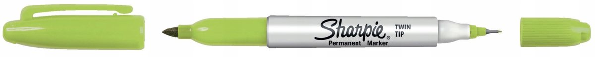 Sharpie Twin permanente marker - lichtgroen