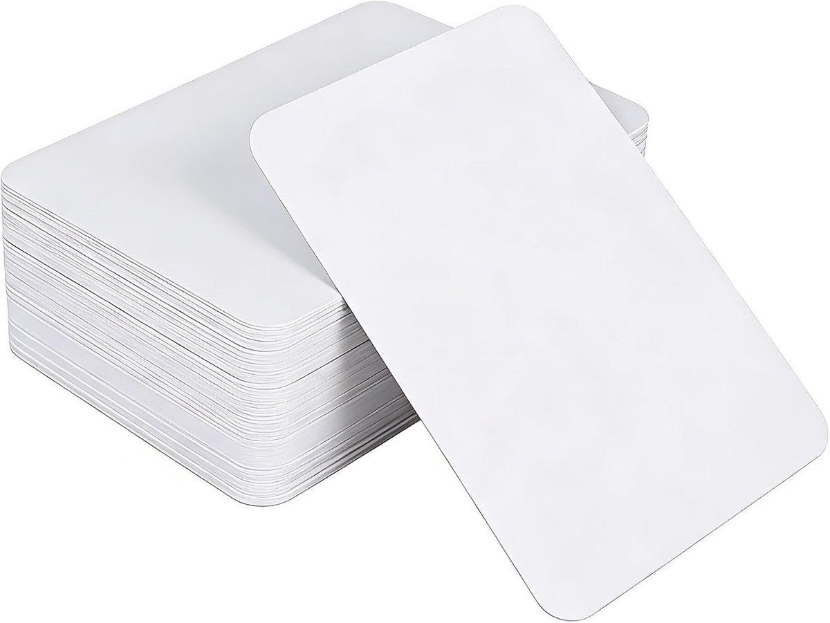 elthmpr Blanco ansichtkaarten, A6-formaat, 160 stuks, kaarten om zelf vorm te geven, 250 g/m², kaarten, papier om zelf - ShopVlot