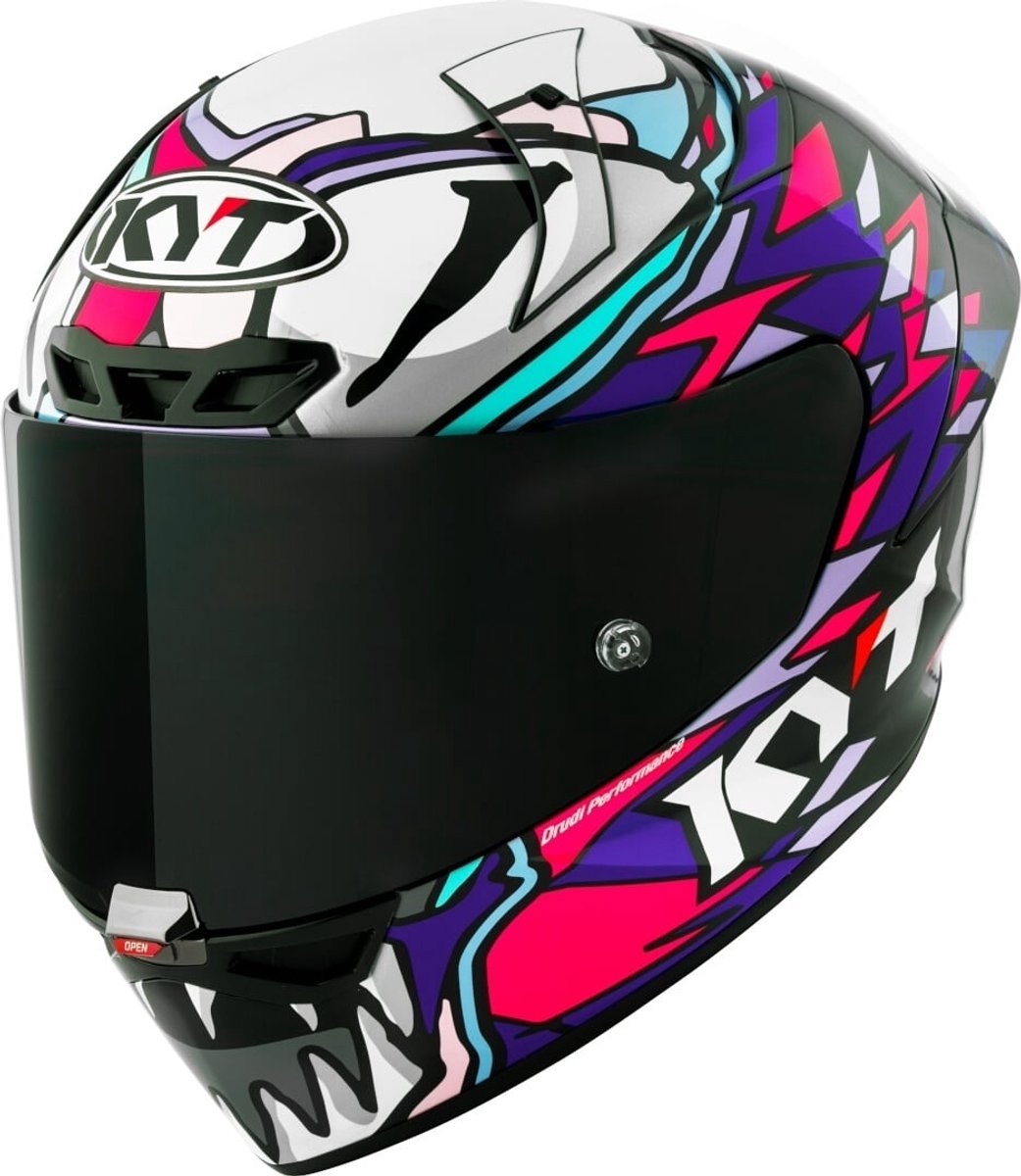 KYT KX-1 Race GP Bastianini Replica 2023 Integraalhelm - Helm