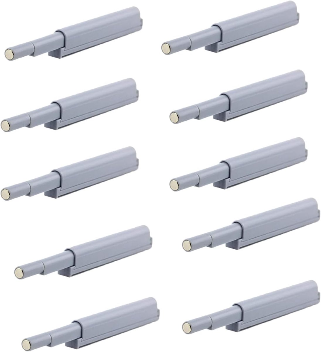 Push Pull voor deuren, 10 stuks deursluitingen voor drukdeuren, magneetsluitingen voor drukdeuren, sluiting voor deuren zoals drukdeuren zoals drukdeuren zoals drukdeuren