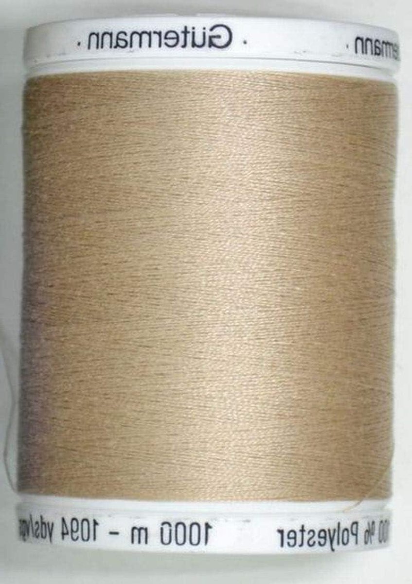 Naaigaren Set - Polyester Draad - Kleding Maken - 100% Polyester - 1000 Meter - Beige