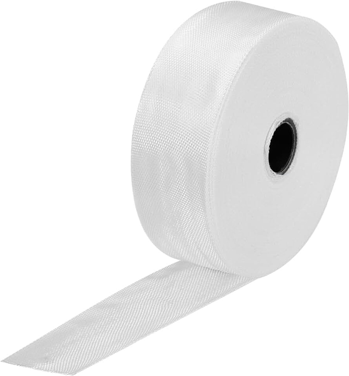 Glasvezelweefsel, glasvezelweefsel, isolatietape, 50 m x 25 mm x 0,1 mm voor versterking en reparatie