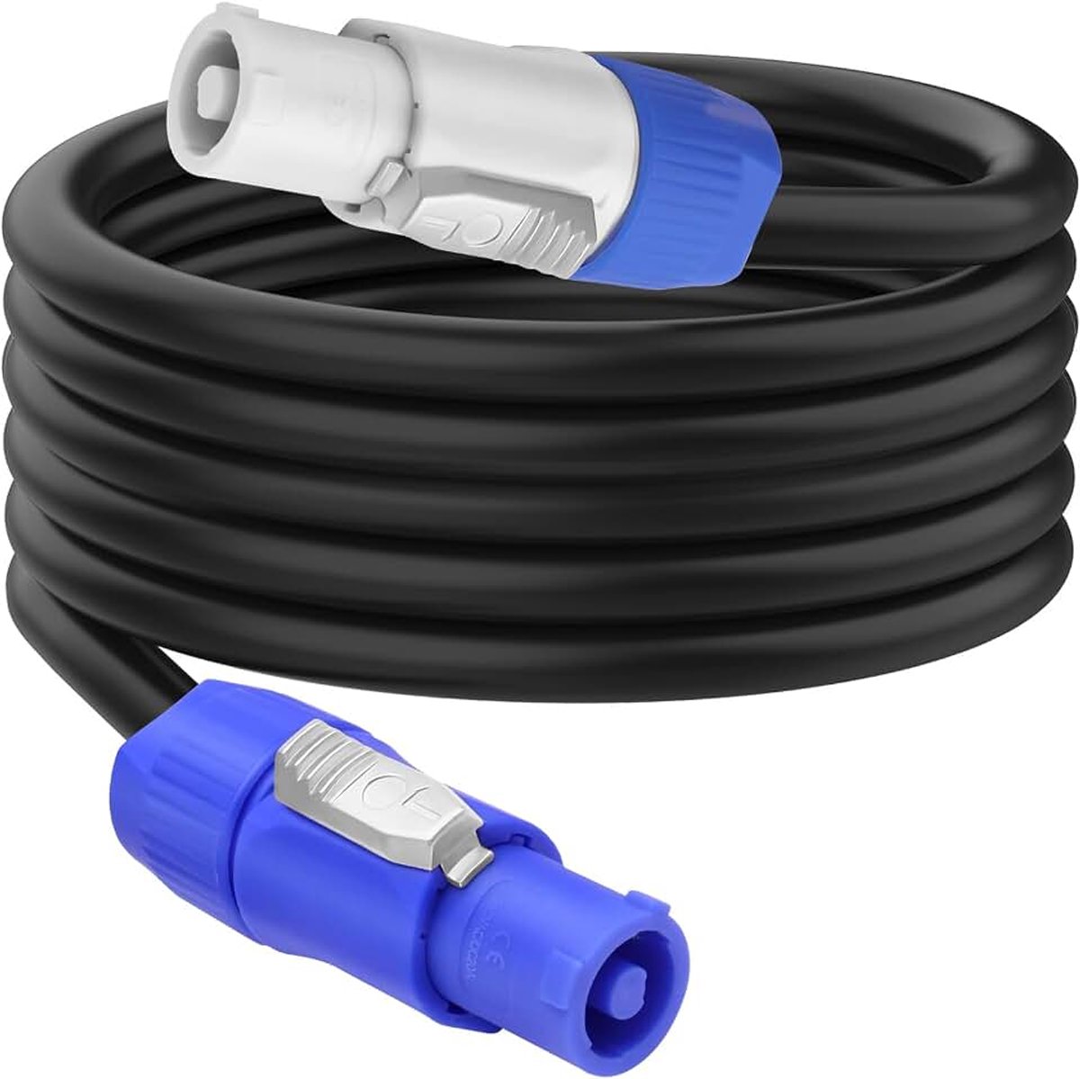 PowerCon Voedingskabel 14 AWG 3-pins AC PowerCon Input naar Output Power Extension Kabel Cord Draad voor LED-scherm Beam Bewegende Hoofd Licht, Podium Light Power, Audio Video Apparatuur en