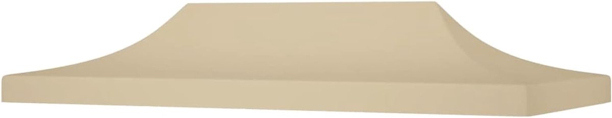 Partytent Dak - Tentzeil Gazebo - Feest Beschutting - UV Waterbestendig - 6 x 3 m - Beige