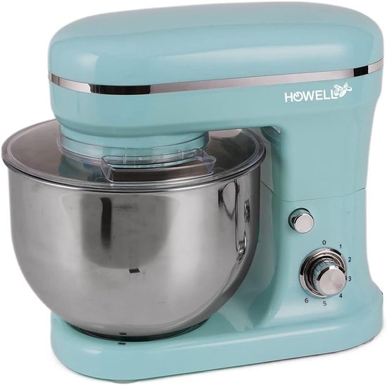 Kneading Machine - Keukenmachine Mixer - Zelf Bakken Thuis - Krachtige 1200 Watt Motor - 5 Liter Kom - Zwart — afbeelding 4