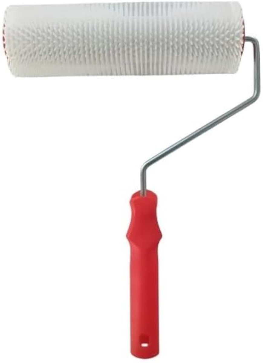 23 cm, frangibelrol, vloerroller, ontluchtingsrol, vloerroller voor het ontluchten van vloerbedekking