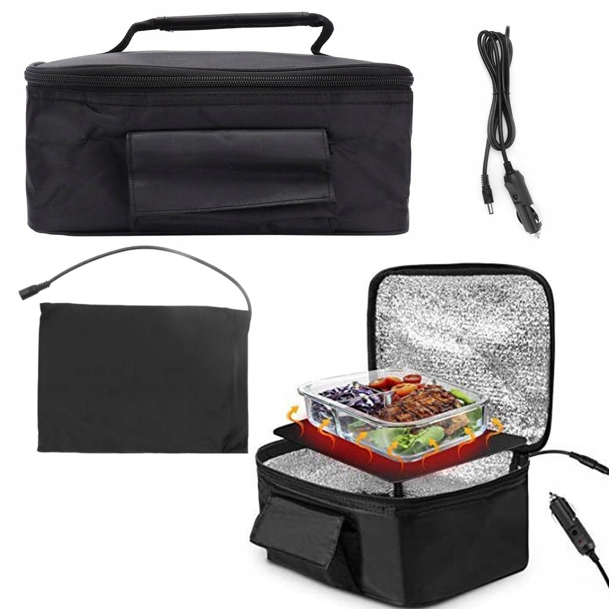 Elektrische Lunchbox - Verwarm uw maaltijd onderweg (12V)