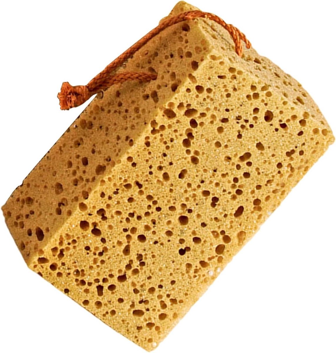 Autospons Groot - Was spons Keuken - Auto Reinigen - Honingraat Structuur - 17x10x8cm - Lichte Koffie
