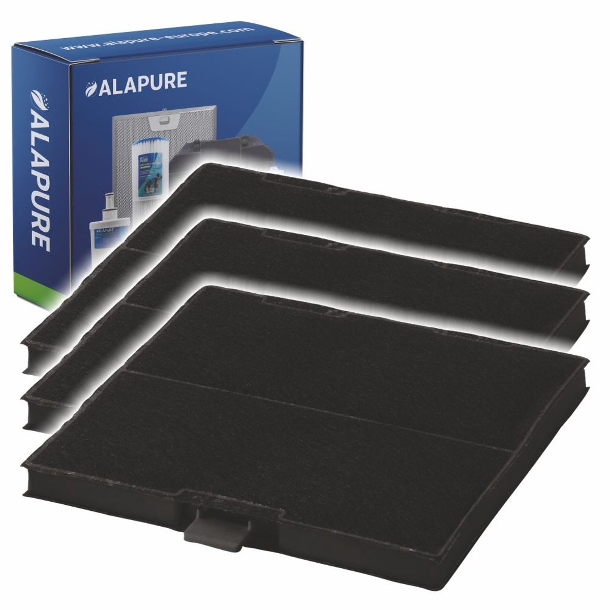 3x Koolstoffilter voor Balay 11026769 / 00705431
