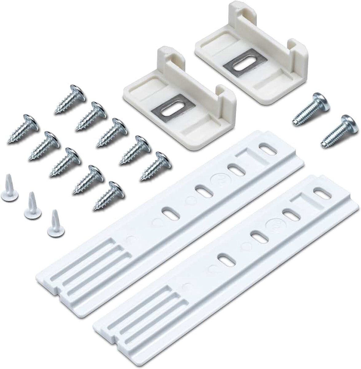 Sleepgeleider deurmontageset zoals LIEBHERR 9086322 voor sleepdeur deurbevestiging compatibel met Liebherr Miele