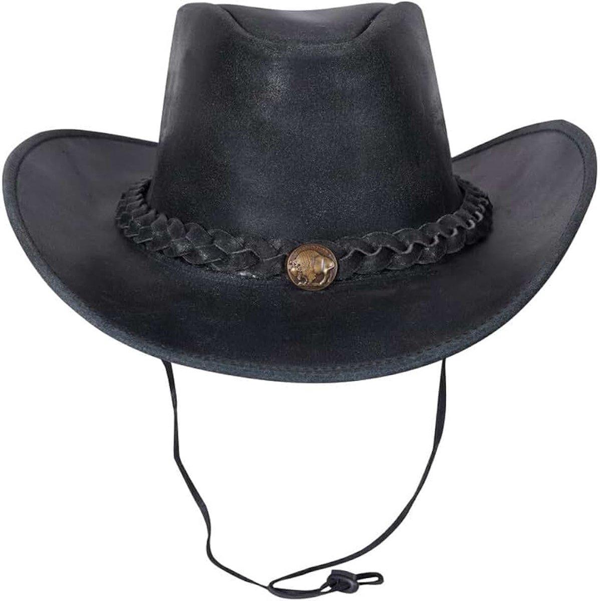 5884 Cowboy-hat-soft-crack uniseks-volwassene Cowboy Hoed