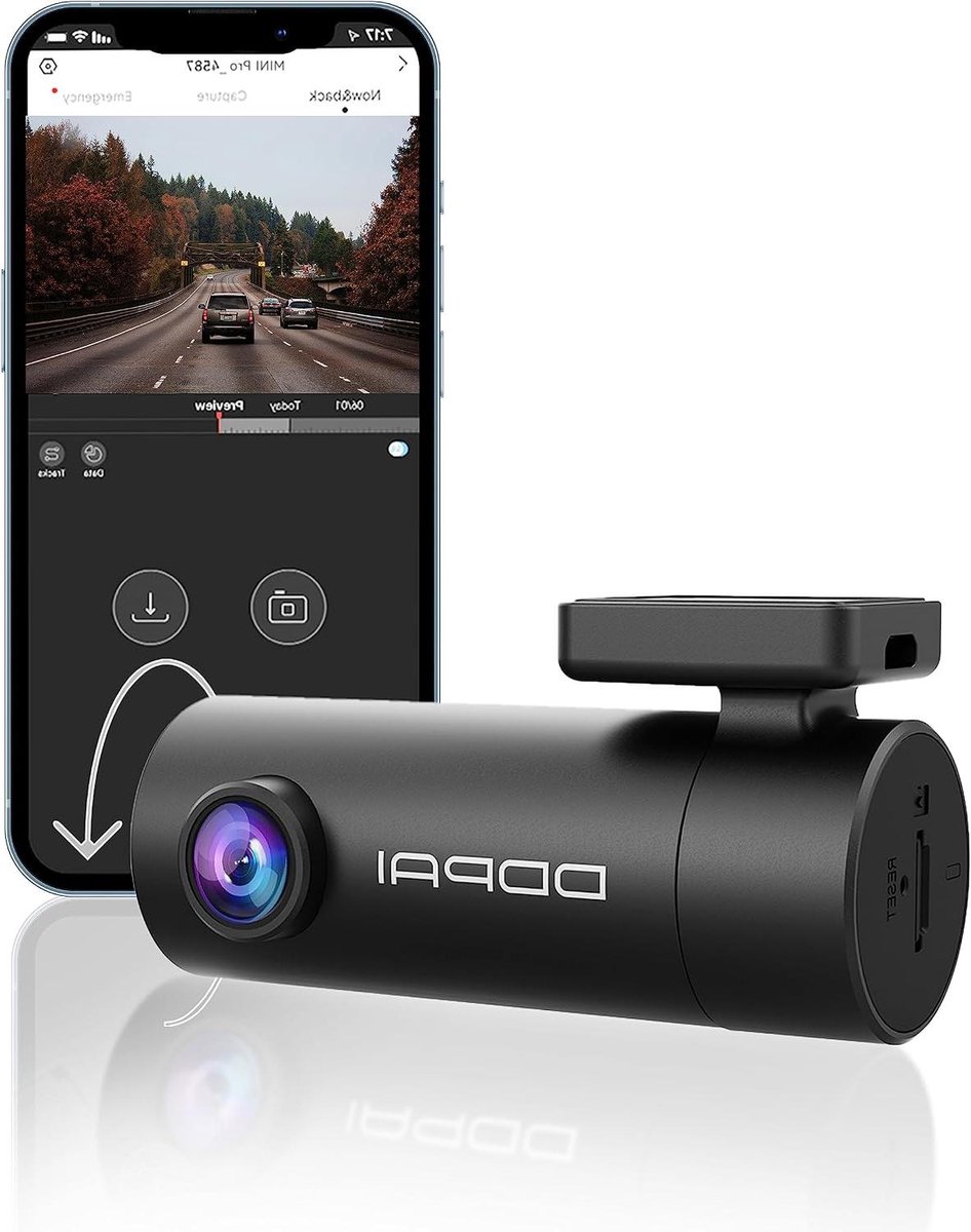 Auto Camera - Rijrecorder - Veiligheid Onderweg - Full HD Opname - Compact Formaat - Zwart