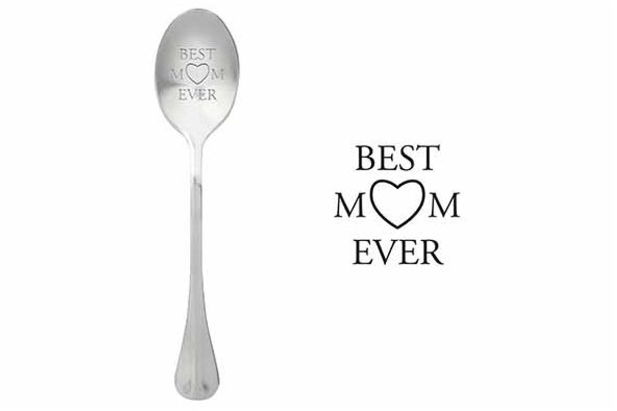 One Message Spoon Set6 Best Mom Ever