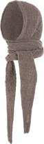 Knit Factory Blake Capuchon Sjaal - Marron - One Size