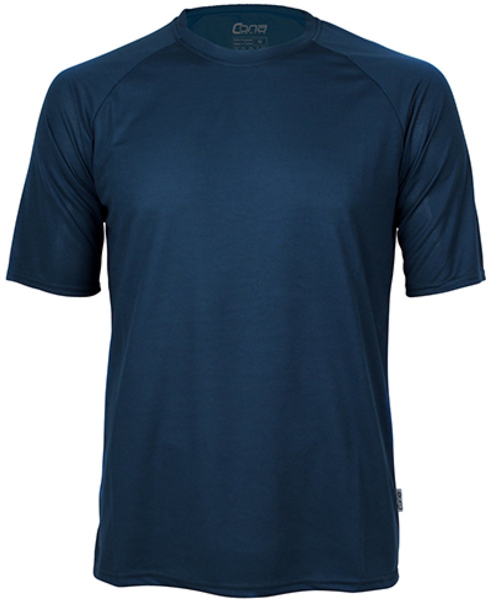 CONA SPORTS - Rainbow Tech Tee - Navy - XL