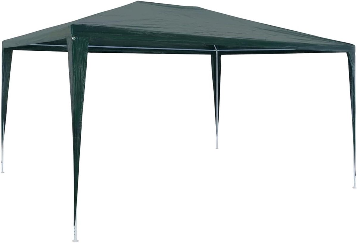 Partytent Vouwbaar - Tuinpaviljoen Waterdicht - Feestelijke Gelegenheden - Stabiel Frame - 3x4 Meter - Groen