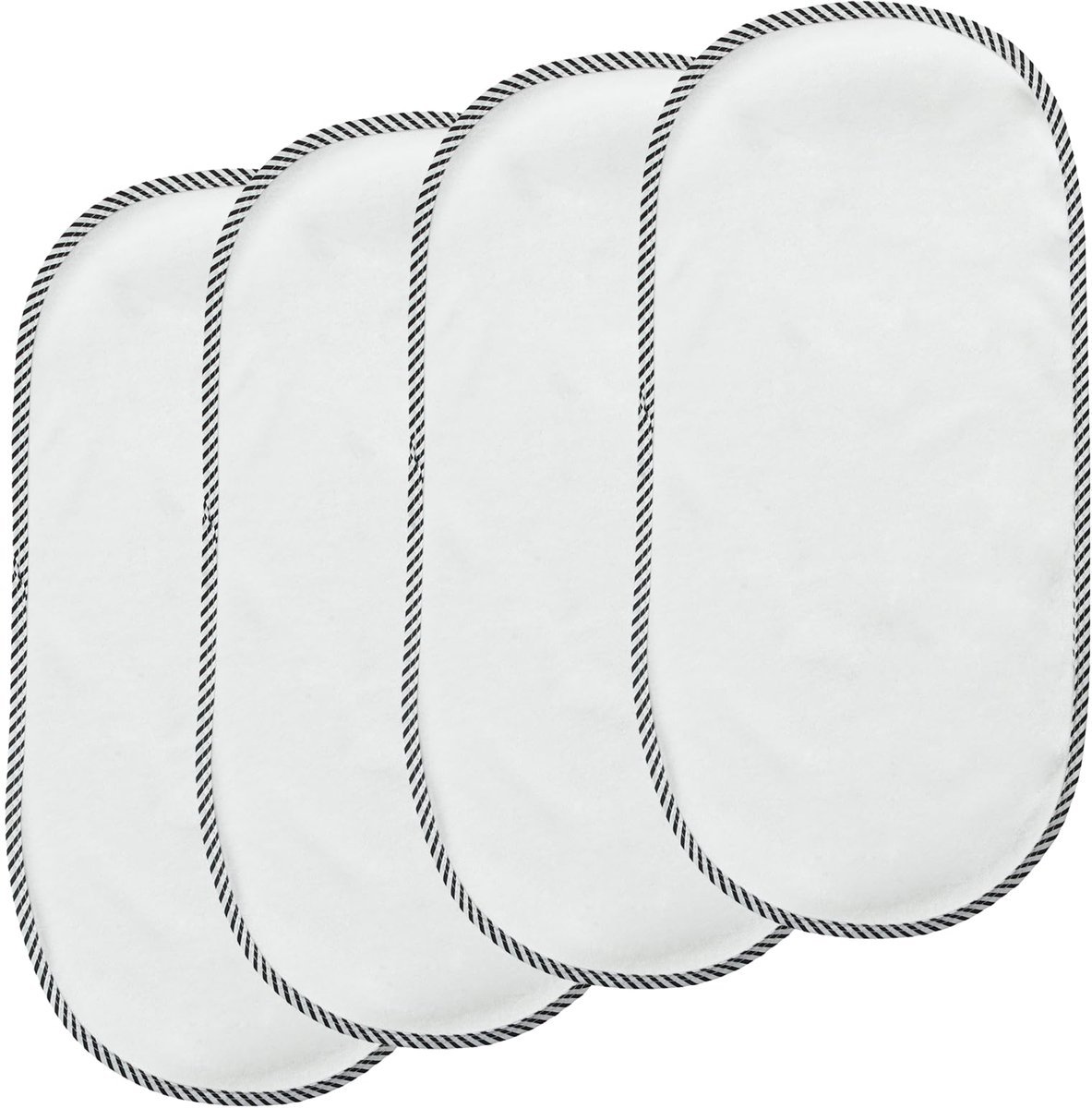 Casalora 4 stukVerschoningsmatje Onderweg - 60 X 30 - Draagbaar Verschoonmatje baby - Luieretui - Perfect Kraamcadeau - Aankleedkussens & Waterbestendig