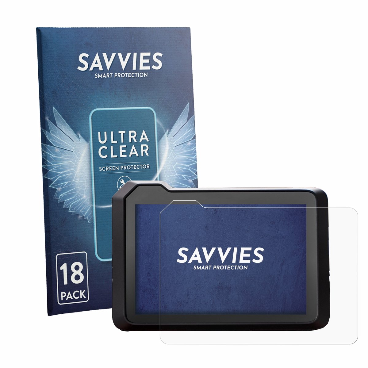 Savvies - Screenprotector voor KTM 125 Duke 2026 - Folie Beschermfolie transparant 18 Stuks