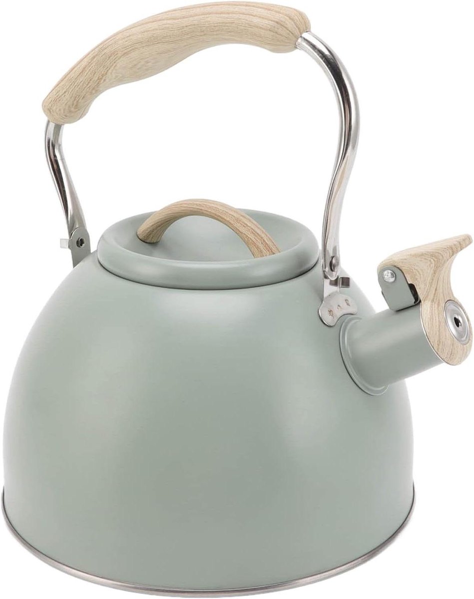Fluitende Theepot - Waterketel - Water Koken - Grote Capaciteit - 3L - Lichtgroen