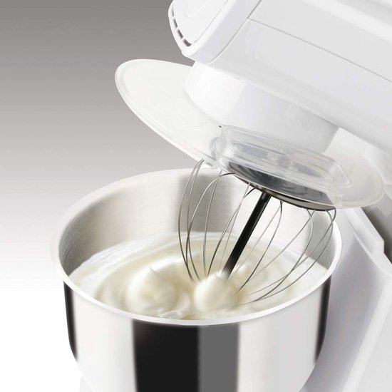 Krachtige Kneedmachine met Planetaire Mengfunctie - 1200W - Wit van Merkloos — afbeelding 4