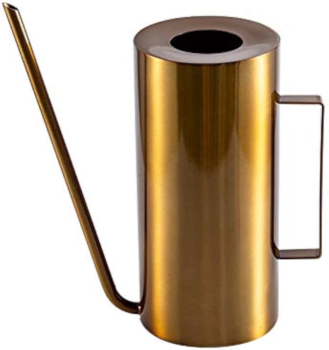 Gieter 5 oz/1.5L roestvrij staal lange uitloop gietpot voor buiten en binnen kamerplanten (goud)