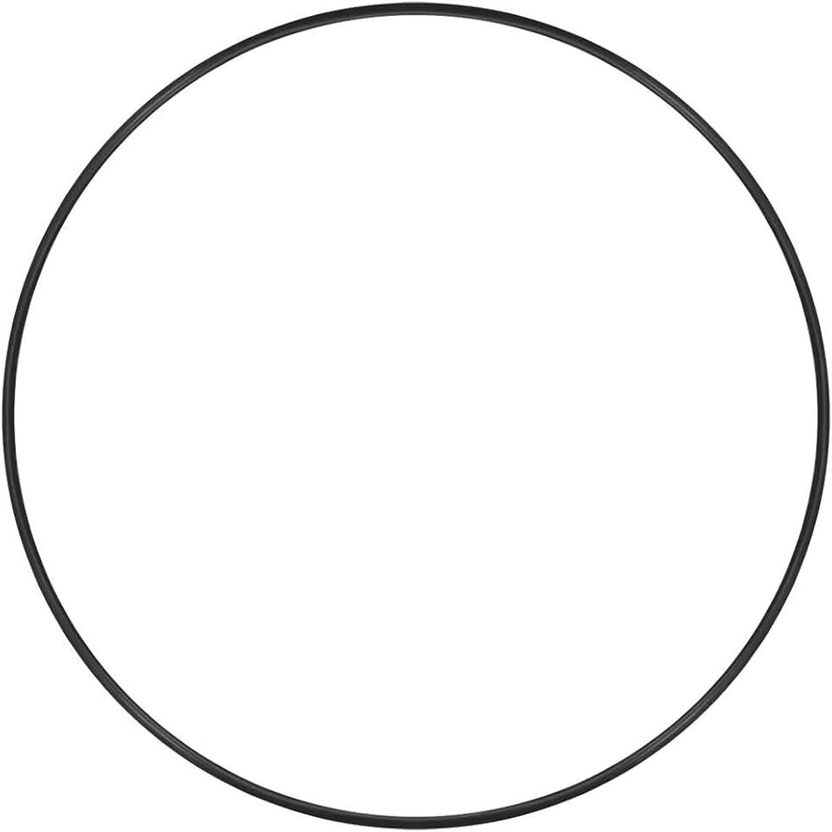 Sourcing map O-ring 210 mm OD 204 mm ID 3 mm breedte metrisch nitril rubber afdichting, 1 stuk