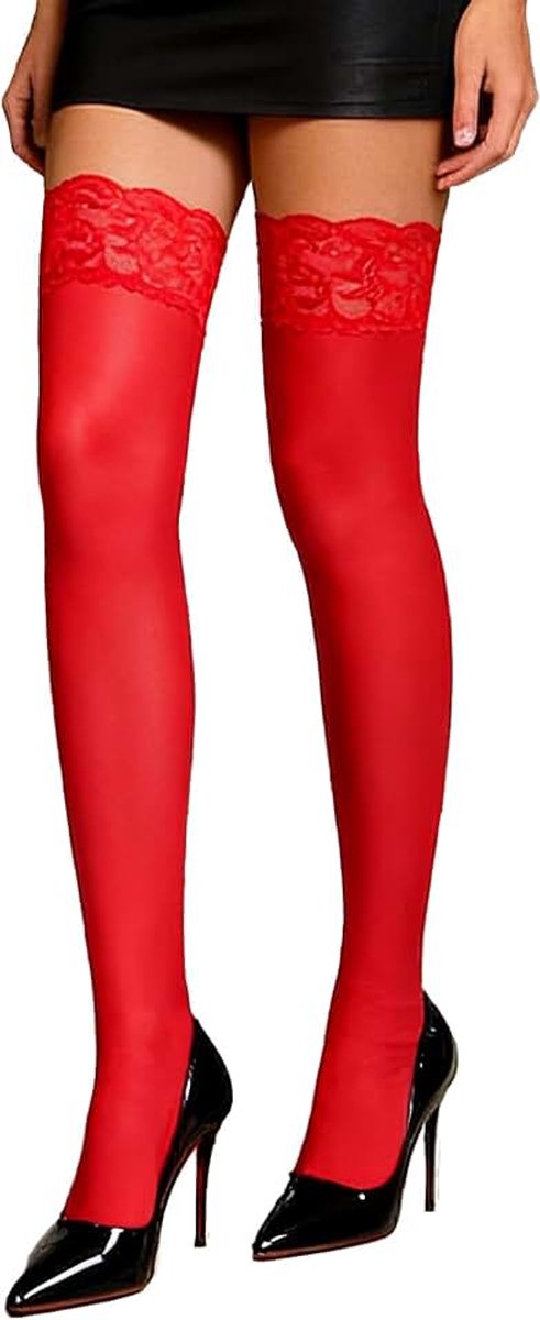 Kousen voor dames, kant, sexy, PU, overknee, stokken, wetlook, leren kousen, grote maten, antislip, siliconen dameskousen, lingerie, prikkelend ondergoed, clubwear, domina