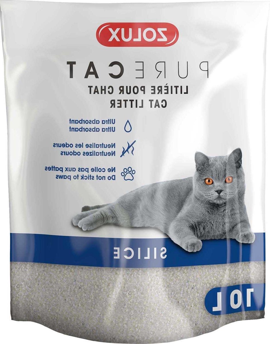 Kattenbakvulling Silica - Kristal Korrels - Hygiënisch Huisdier - Absorberend Materiaal - 10 Liter - Transparant
