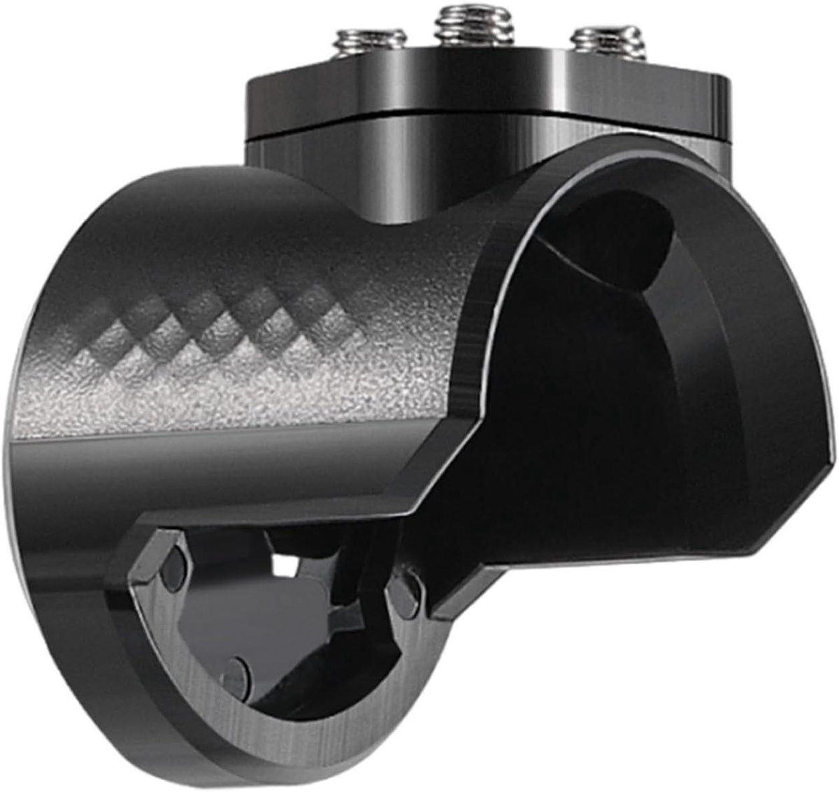 Fiets Achterlicht Houder - Fietslamp Bevestiging - Veilige Fietsrit - Snelbevestiging - Compact Ontwerp - Zwart