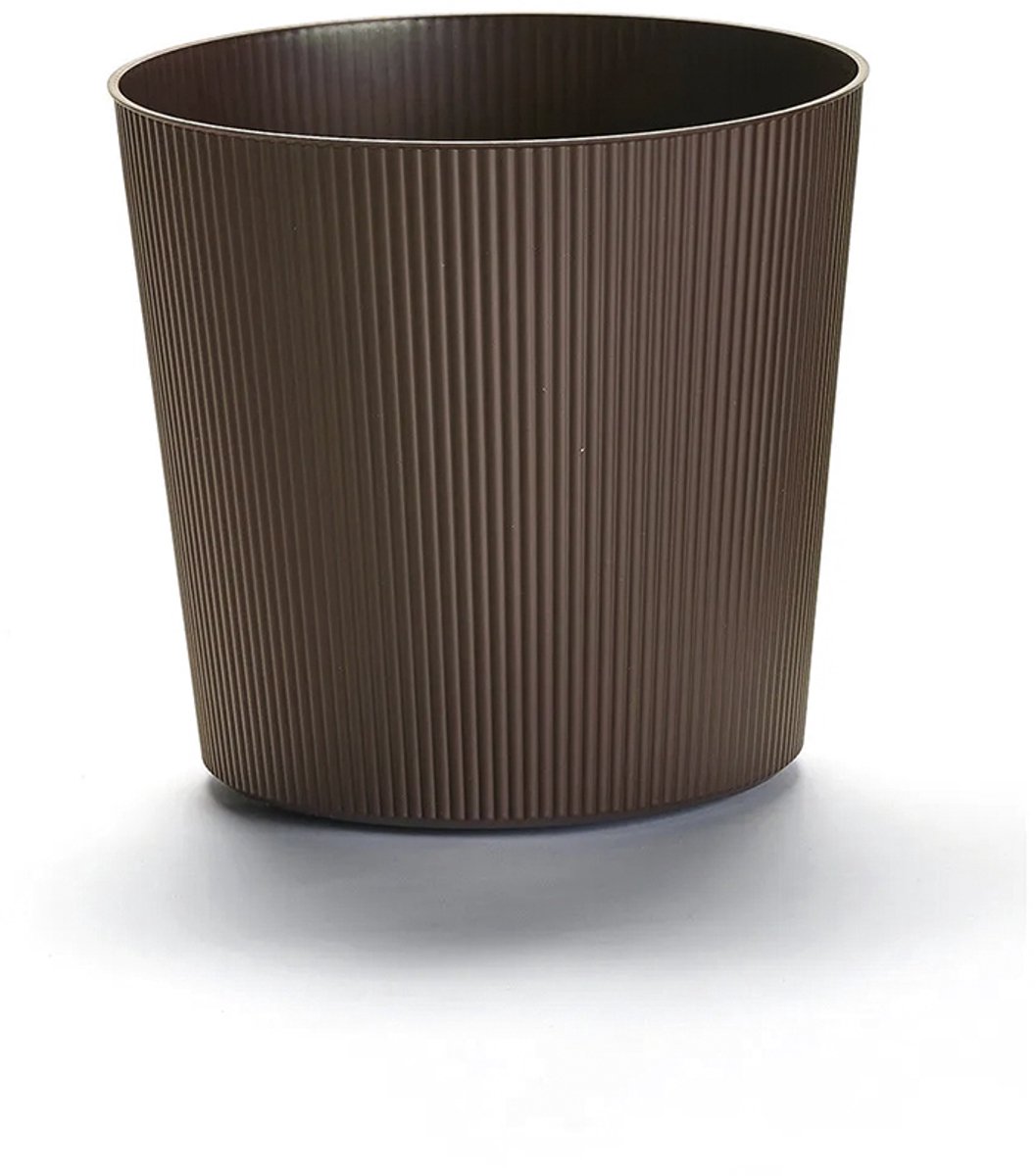 Euro3Plast FYRE 20cm Mat Bruine Italiaanse Pot - UV Bestendig