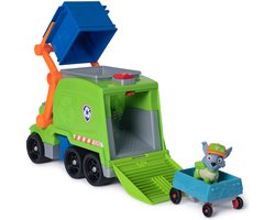 PAW Patrol Rocky Vuilniswagen met figuur - Recycle & Rol