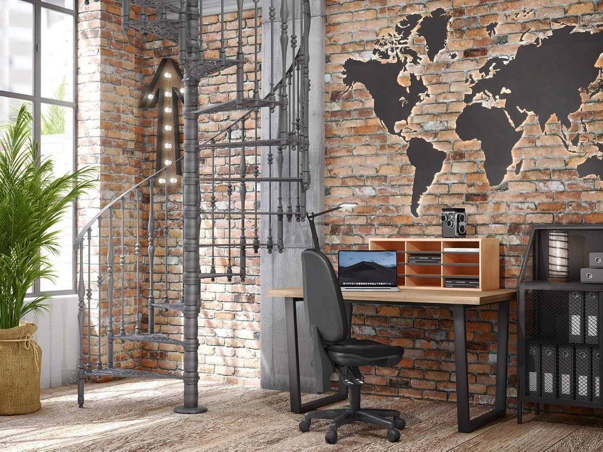 Bureaustoel - Ergonomische stoel - 113 cm hoog thumbnail 3