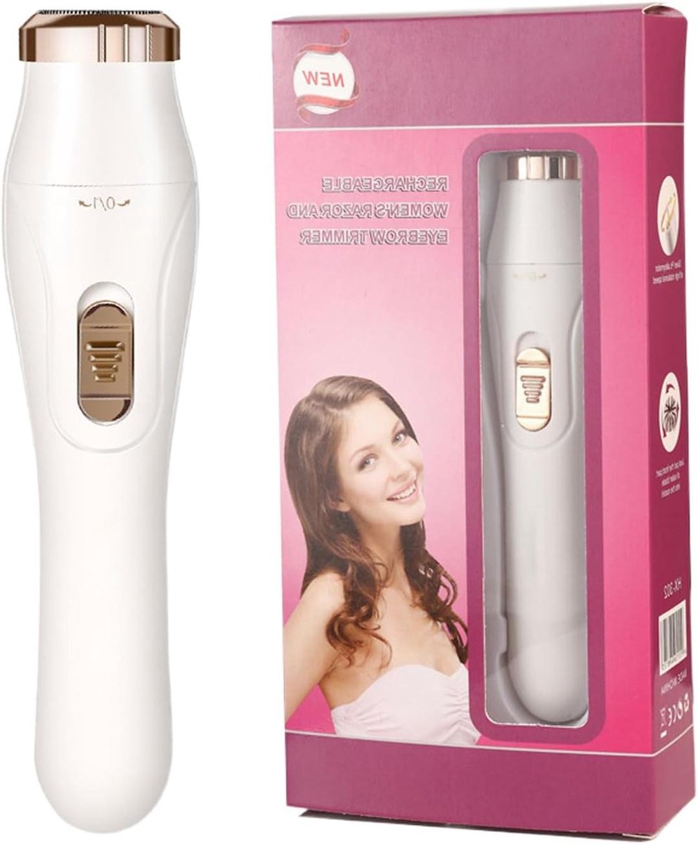 Lichaamstrimmer - Ontharingsapparaat - Persoonlijke verzorging - Precisie anti-irritatie - 135 cm - Wit