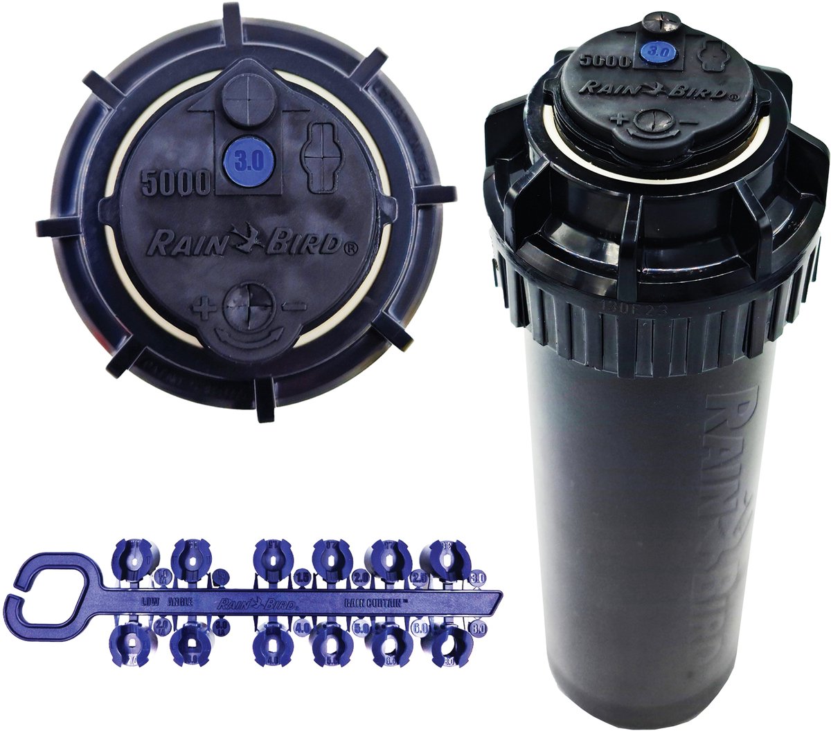 RainBird 5004PC-spuittoestel: 7,6-15,2 m bereik, 40-360° verstelbaar