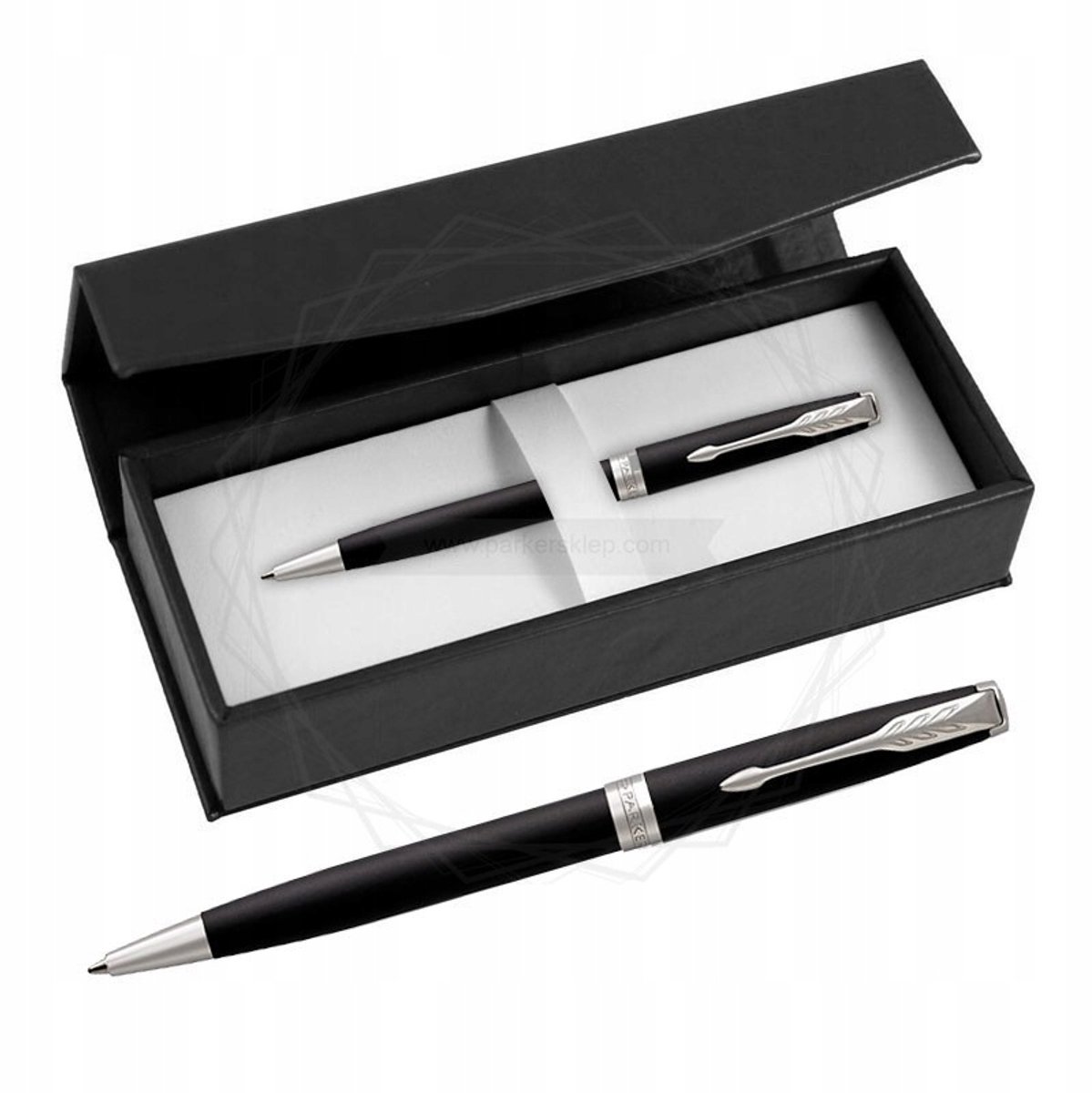 Parker Sonnet Matte Black CT Balpen - Elegant Schrijven