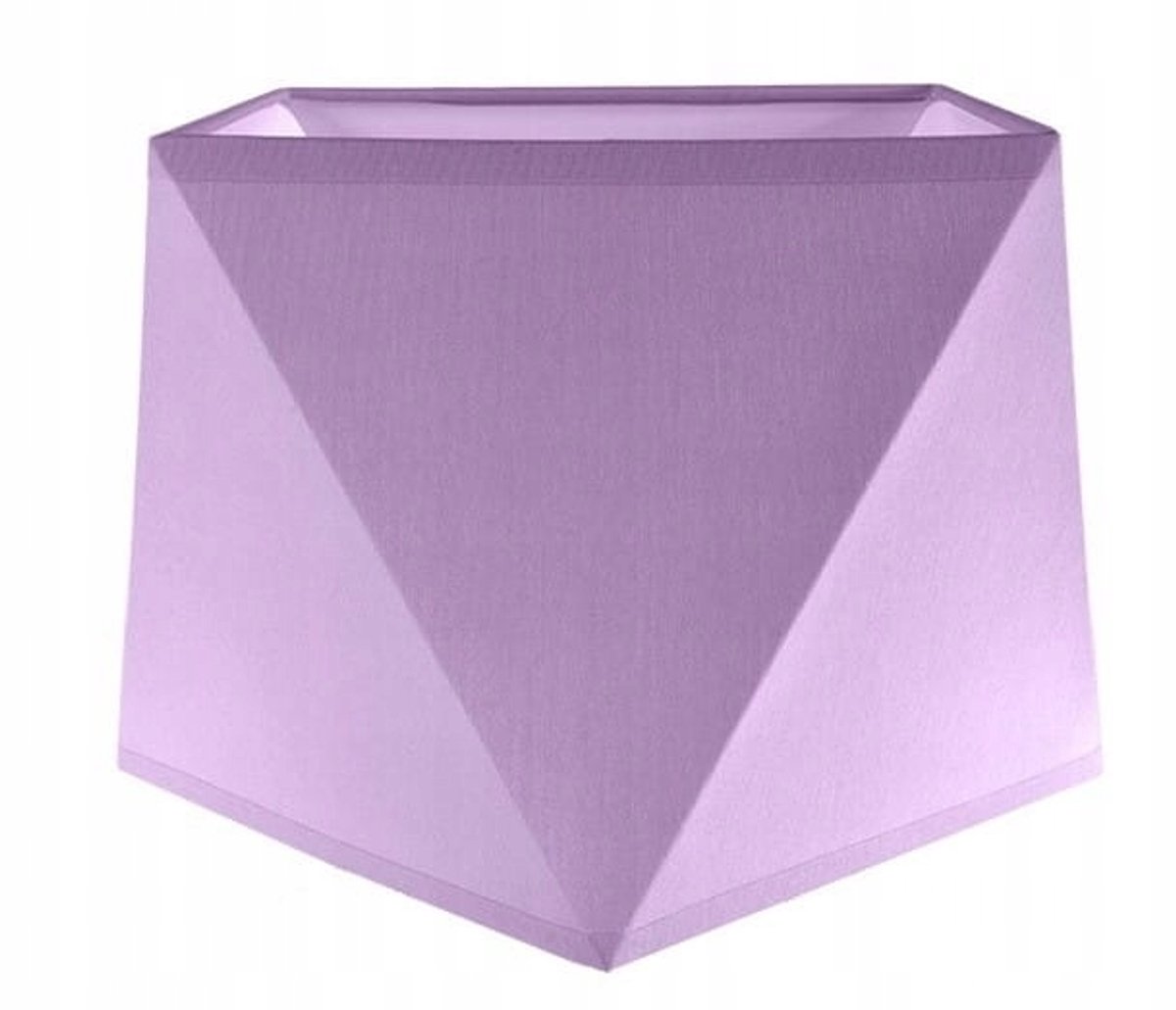 Kleine Paarse Diamant Lampenkap van Stof - E27 Fitting