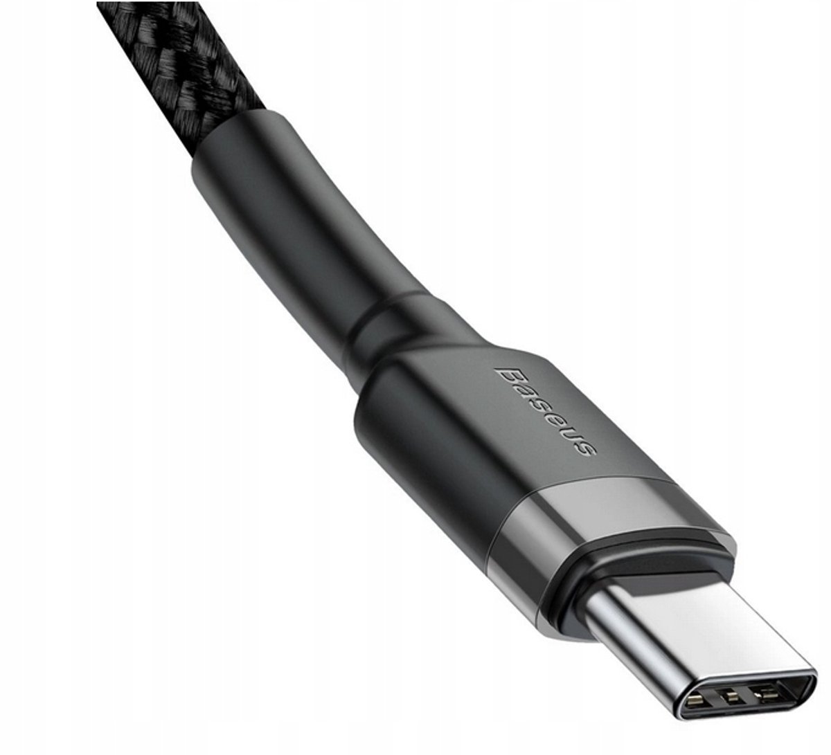 Baseus Cafule USB-C Kabel PD 60W QC3.0 2m Zwart