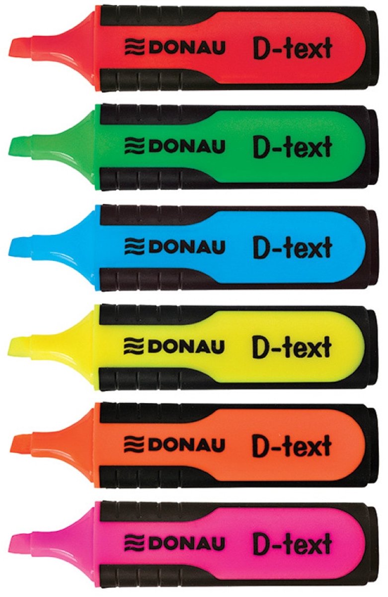 Donau Fluorescerende Roze Markeerstift voor Notities - 1-5mm
