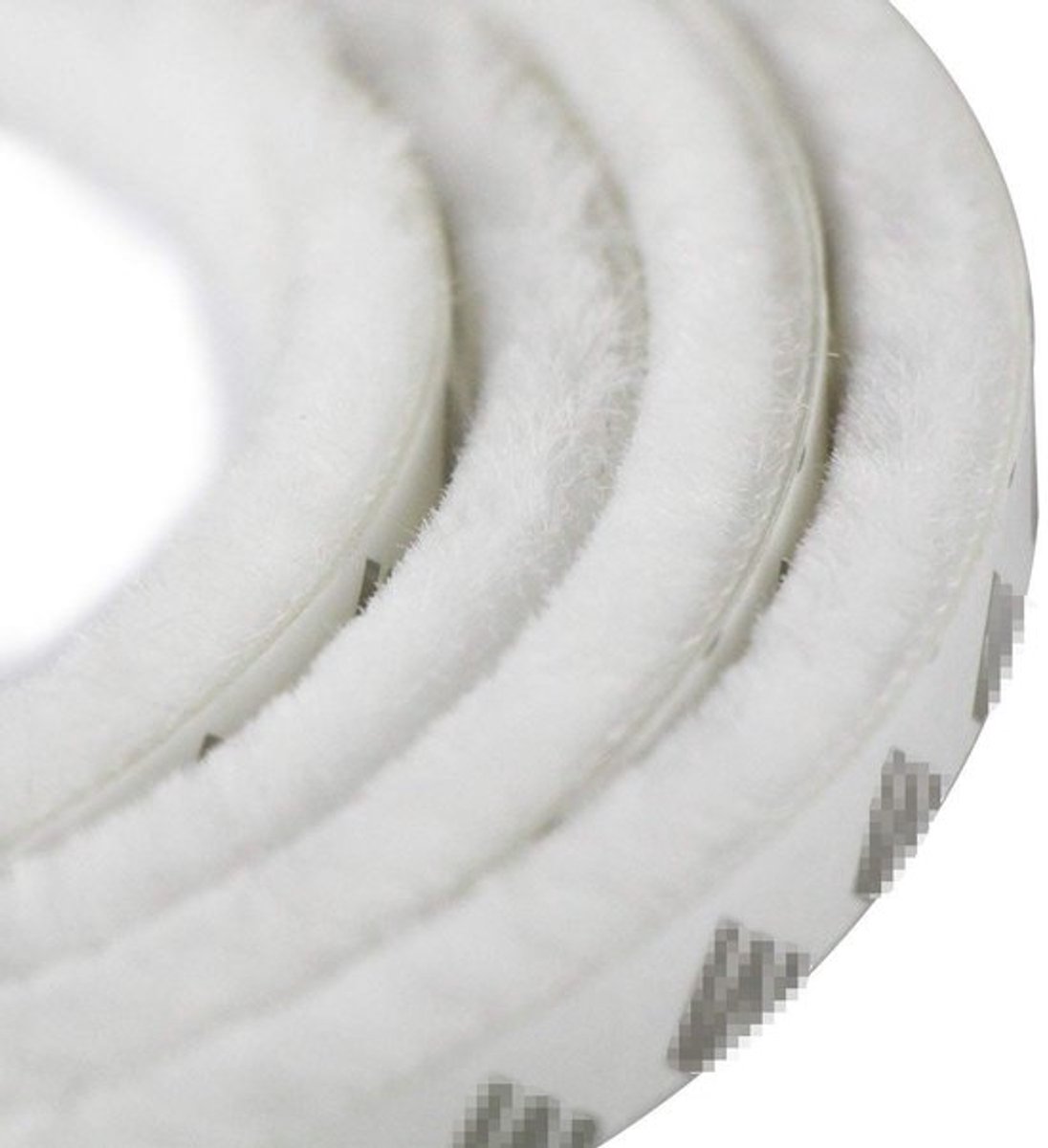 Afdichtingstape 5 m - Zelfklevende Borstelstrip - Winddicht - Stofdicht - UV-bestendig - Voor Naden 9-20 mm - Deurafdichting