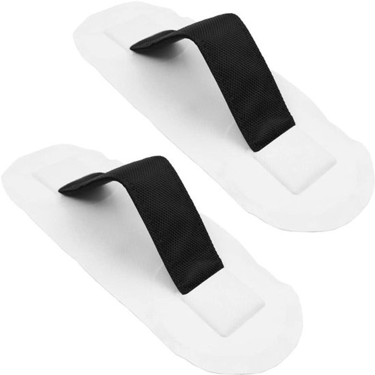 Draagbare Armleuning Handvat - PVC Riem - Opblaasbare Boot Accessoires - Wit - Kajak Draaggreep - Armleuning Patches - Geschikt voor Diverse Modellen - 2 Stuks.