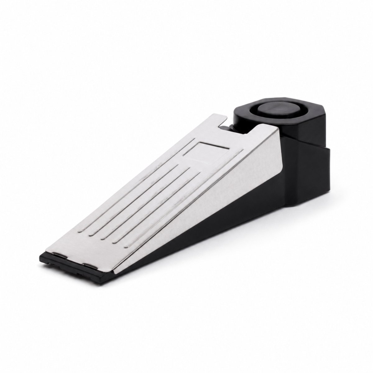 Deurstopper met alarm - 100 dB - 16,2 cm - Zwart en zilver